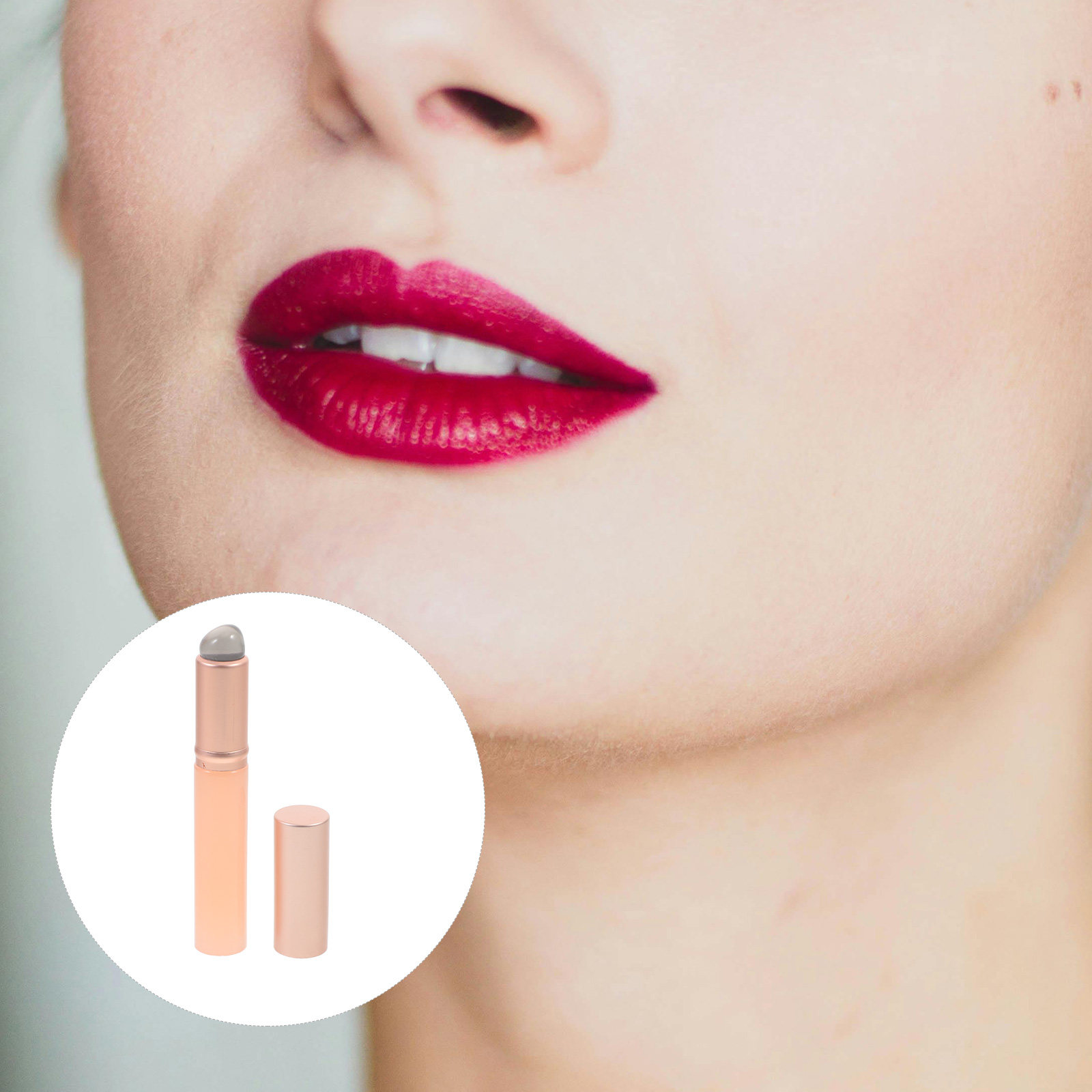 Lip Balm - Juego de 2 aplicadores de silicona
