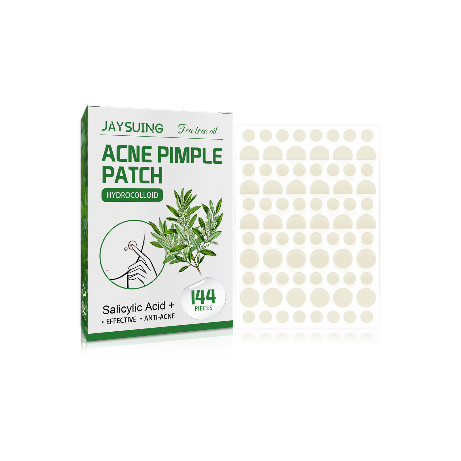 Face Oil - Parches hidrocoloides para el acné: absorben