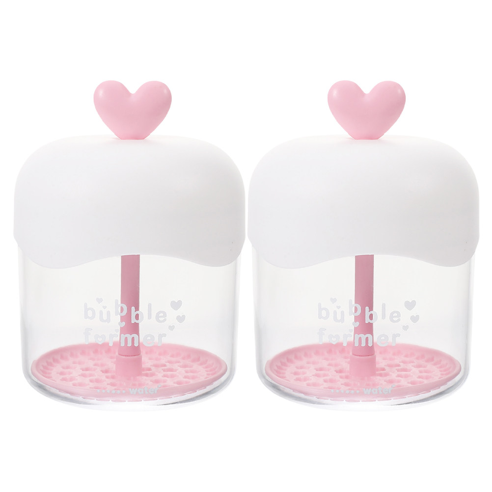 Cleanser Face - 2 unidades de espumador facial transparente